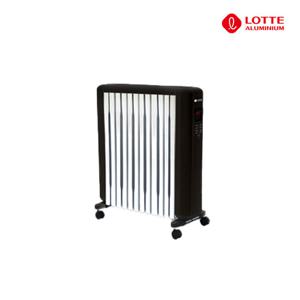 롯데 전자식 12핀 라디에이터 LOR-E12T / 7평 리모컨 라지에타