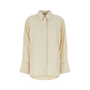 카밀라 앤 마크 여성 아이보리 오버사이즈 면 긴팔 셔츠 M2T60678 CREAM