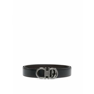 [SALVATORE FERRAGAMO] 라프리마 남성 벨트 레더 위드 인그레이브 로고 679938694531004 블랙 /8