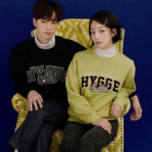 체이스컬트 HC16 공용 캐릭터 부클 자수 기모 맨투맨 티서츠 EFRU5141D03