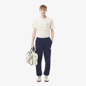 [시즌오프 30% 인하] 라코스테 공식 남성 레귤러 핏 그래픽 조거 팬츠 XH9777-55G 166