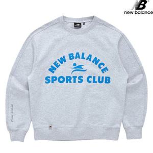 [뉴발란스] NBNCC12013-LG NB SPORTS CLUB 헤비 맨투맨 남녀공용 긴팔티