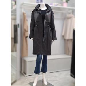 베스띠벨리 세이브존02 양가죽 배색코트 BK-MAC8182-0