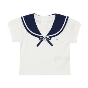 프렌치캣 WH 세일러 카라 T/S(Q52DAT090)양말 증정