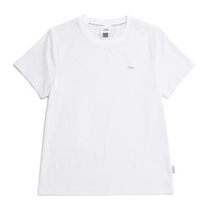 내셔널지오그래픽 N252WTS960 여성 스몰로고 반팔 티셔츠 WHITE