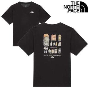 노스페이스 NT7UR07 남성 캠프 바이브 반팔 티셔츠 NT7UR07A