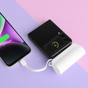 알리오 도킹형 아이 미니 5000mAh 듀얼 미니 보조 배터리
