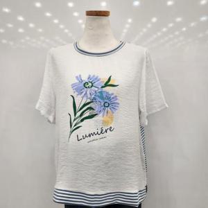 크로커다일레이디 HC30 라운드넥티셔츠 CLDMTS210