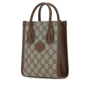 GUCCI GG 슈프림 패브릭 핸드백 67162392TCG 8563