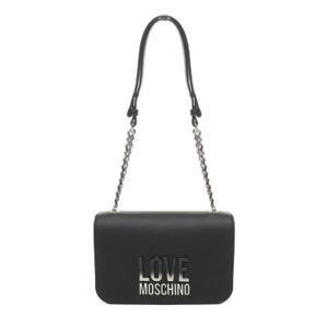 Love Moschino 로고 플라크 폴드오버 탑 크로스바디 백 JC4254PP0MKD0 00B TP940795648