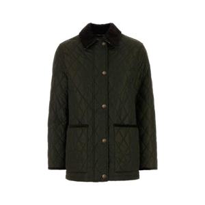 BURBERRY Army green nylon jacket 8113591 C2491