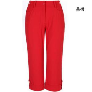 그린조이 HC12 여성  아 스킨7부 밴딩 팬츠 GS25WT27W(레드)