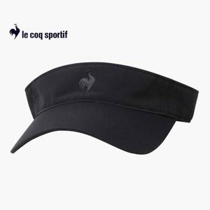 [르꼬끄]테니스 썬캡 QQ123TCP31 BLK 남여공용 썬캡
