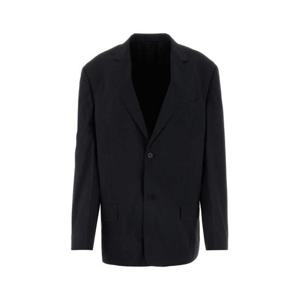 발렌시아가 수트 자켓 792845TQO10 1000 Black