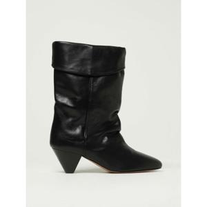 [ISABEL MARANT] 라프리마 여성 부츠 플랫 앵클 BO0188FAC1A19S 01BK 블랙 /6