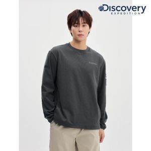 디스커버리 (DMMT39051_DGS) 남성 기능성 소재 맨투맨 DXNW