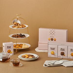 [신라명과] 굿초이스쿠키 310g (코코넛+치즈+쵸코) 선물용쇼핑백