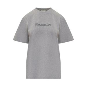 JW앤더슨 반팔 티셔츠 JT0282PG1510 907 GREY MELANGE