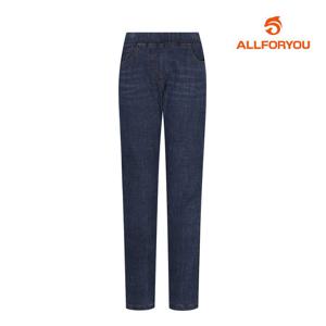 [올포유][올포유] 여성 기모 밴딩 데님 세미스키니 팬츠 ALPJL91