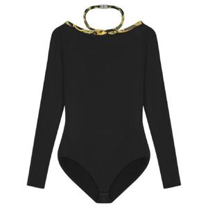 25 FW 베르사체 라 쿠프 데 듀 드레이프 바디수트 10161491A11613 TP432209907