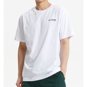 뉴발란스 유니 에센셜 등판 빅로고 반팔티 B1 NBNEF21423 10 16 19
