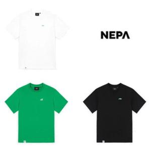 [네파]공용 그린 반팔 티셔츠 (루즈핏) 7KD5365_US