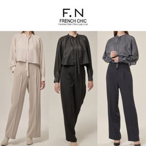 [에프엔] F.N 케이프 블라우스 팬츠 셋업 S243