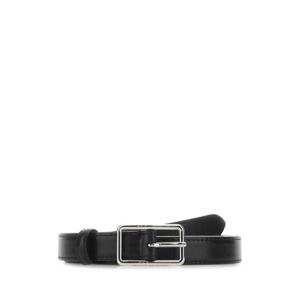 Alexander McQueen 로고가 새겨진 버클 벨트 7209071BR0Y 1000 TP948383358