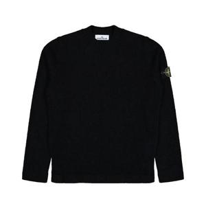 25FW 스톤아일랜드 와펜 크루넥 스웨터 블랙 K2S155100056 S00N2 V0029