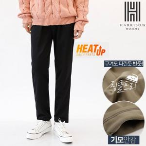 [해리슨] 테이퍼드핏 기모 링클프리 밴딩 팬츠 JEK1042