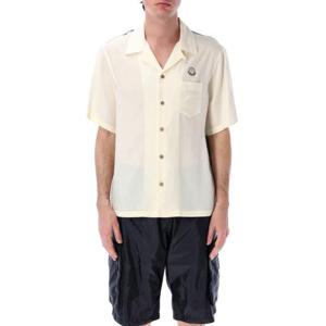 몽클레어 반팔 셔츠 25P2F00001M5921 041 WHITE BLUE