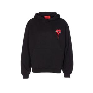 비전오브슈퍼 후드 티셔츠 VS003HO BLACK Black