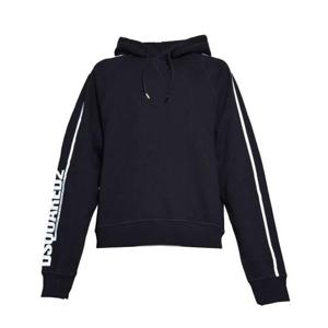 디스퀘어드2 후드 티셔츠 S71GU0713S25516 900 Black