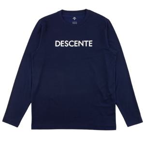 [데상트] 에센셜 기모 긴팔티 SP323UTL91 NAVY