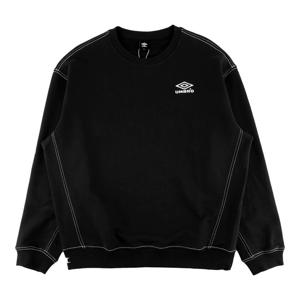 엄브로 크리스피 타슬란 맨투맨 UQ321CFS91BLK