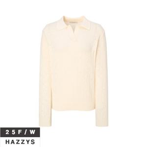 헤지스여성 HSSW5D802 오픈워크 티카라 풀오버