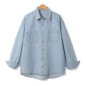 [엠엔씨]논페이드 스톤워싱 데님셔츠 (MDLS246KD)
