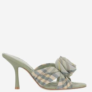 BURBERRY Burberry With Heel Green 8101603BREEZEIPCHECK