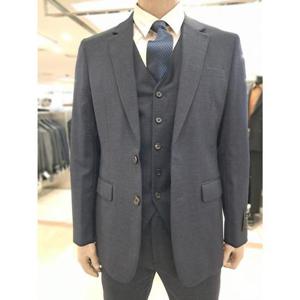 바쏘옴므 세이브존05 네이비허리밴드울혼방슬림핏정장 WSY3JT30ANY