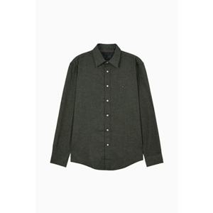 [타미힐피거종합관] 남성 Asian regular fit 플란넬 헤링본 셔츠 (T12F7WSH110MT2 PR2)