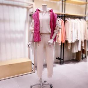 [시에로]SJ1JPF608_오버핏 밴딩 퀼팅 베스트