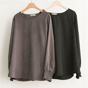 [아이우먼]빅사이즈블라우스 B046L509 바네사셔링블라우스 NB