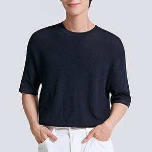 [스파오]조직변형 반팔니트 (SPKWC38M09-T)