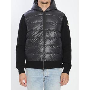 MONCLER Shiny padded cardigan K20919B00041999