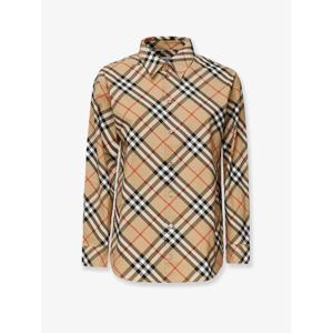 BURBERRY Cotton shirt with Burberry Check motif 8106164