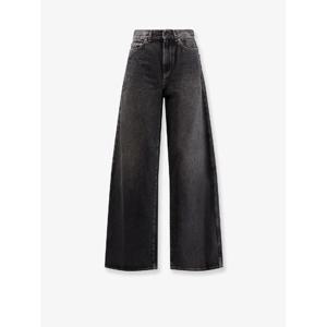 DIOR Flared black stone washed denim jeans 552P24A3003