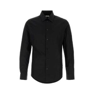 BURBERRY Black poplin shirt 8091925 A1189