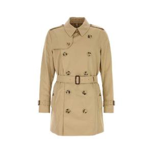 BURBERRY Beige gabardine trench coat 8079390 A1366