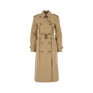 BURBERRY Beige cotton Heritage Waterloo trench coat 8079420 A1366