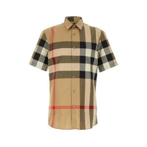 BURBERRY 자수 포플린 셔츠 8079591 A7028
